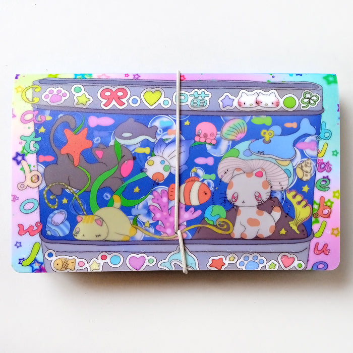 HEAVEN AQUARIUM ACCORDION BINDER