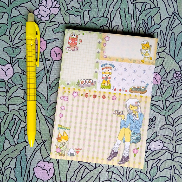 SUSHI NOTEPAD – OOOCTOPUS