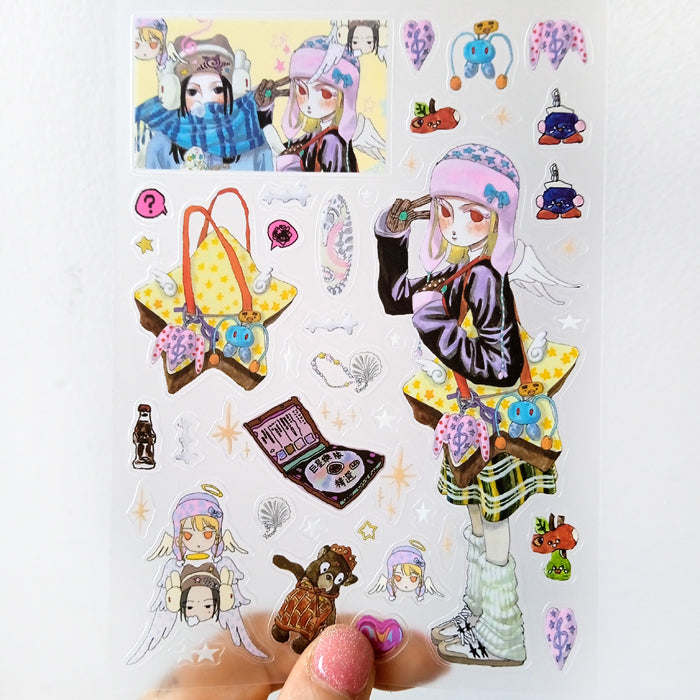 READY FOR THE SNOW STICKERS – XING BAORONG