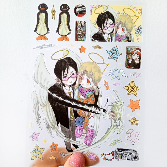 BONE SICKLE STICKERS – XING BAORONG