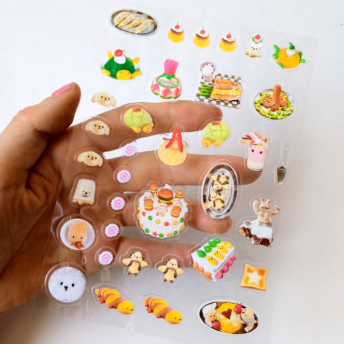 DELICIOUS CLUB STICKERS – XUE MIAN DOU SHA