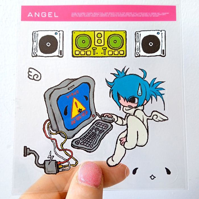 ANGEL (VIRUS) STICKERS – SAGEEAP
