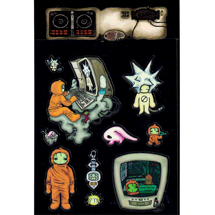 SPACEKID STICKERS – SAGEEAP