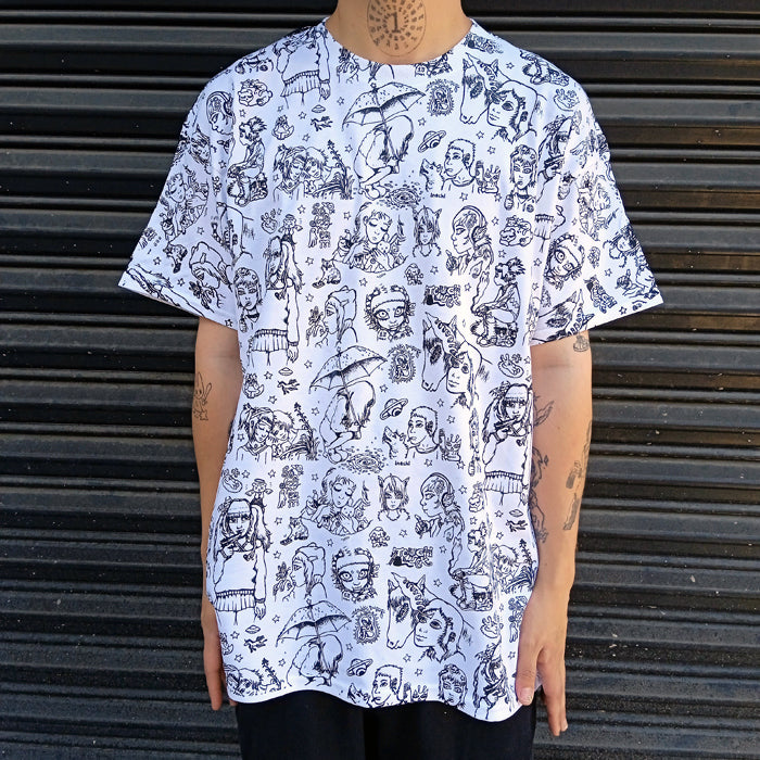 DRAWN ALL OVER TSHIRT – INECHI