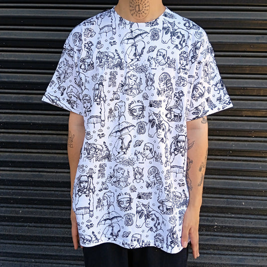 DRAWN ALL OVER TSHIRT – INECHI