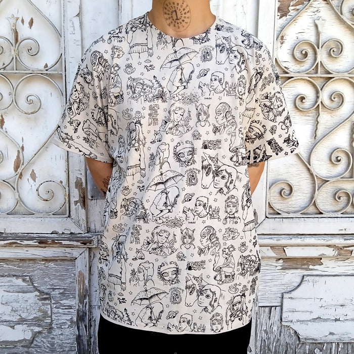 DRAWN ALL OVER TSHIRT – INECHI