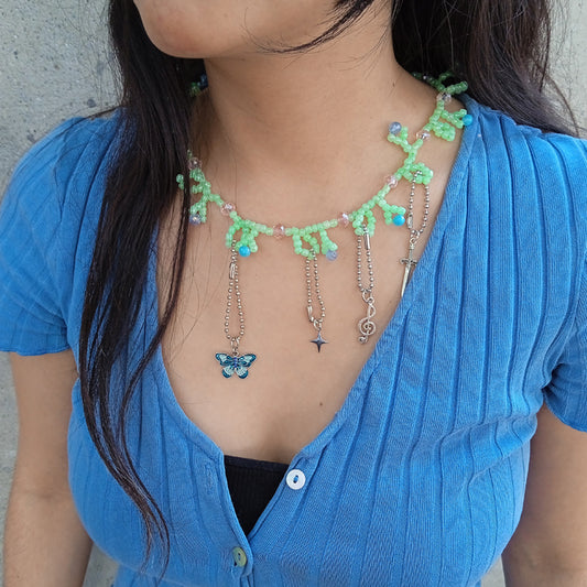 TURQUOISE BUTTERFLY NECKLACE – MARRIRQUITA