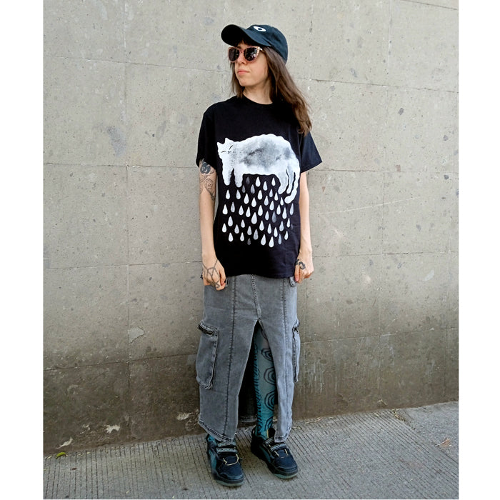 BLACK RAIN TSHIRT – INECHI