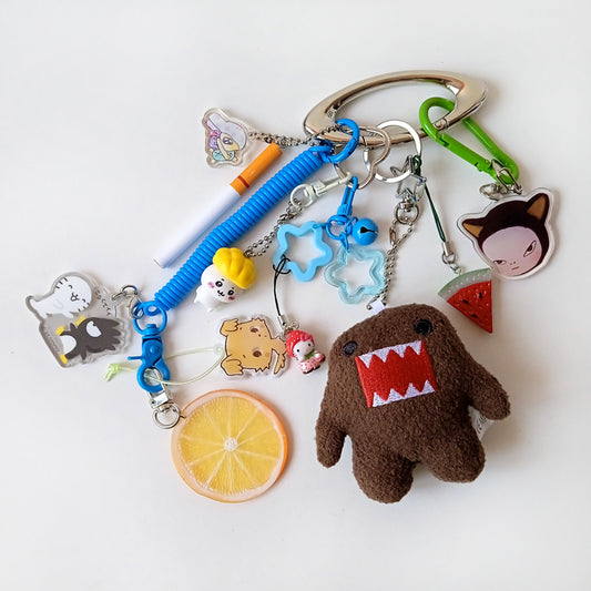 TRINKET MAXXING KEYCHAIN ★ DOMO