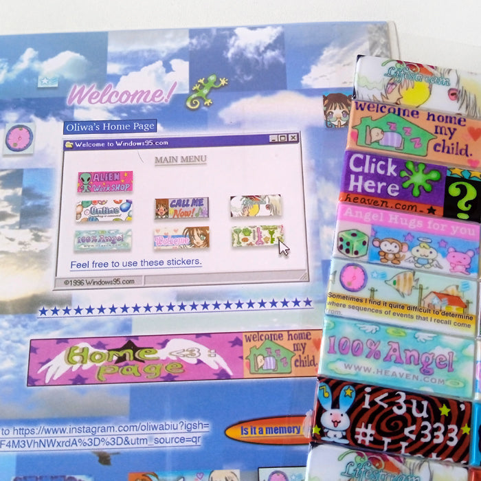 INTERNET INVASION 3D STICKERS – OLIWA
