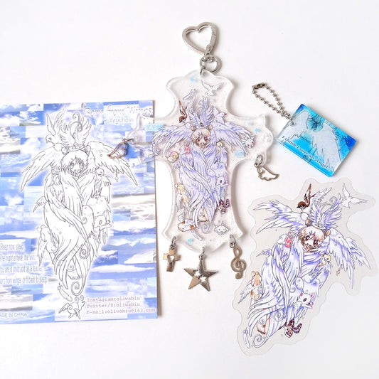 BORN FROM WINGS KEYCHAIN – OLIWA