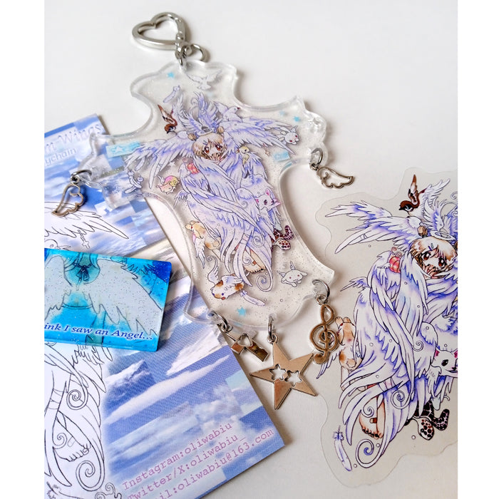 BORN FROM WINGS KEYCHAIN – OLIWA