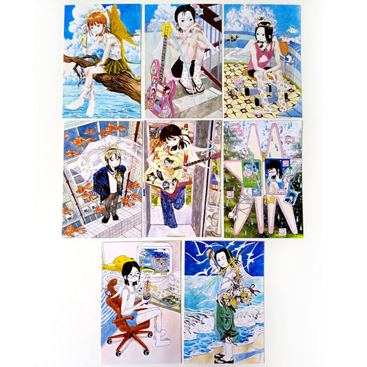 SKY CITY POSTCARD SET – XING BAORONG
