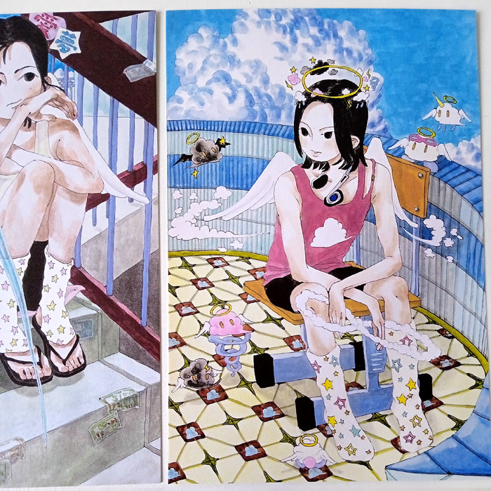 SKY CITY POSTCARD SET – XING BAORONG