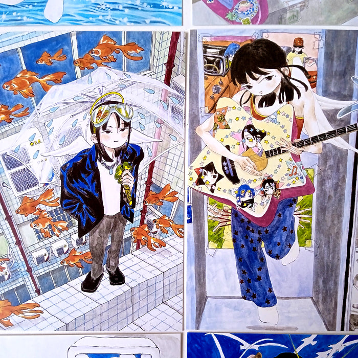 SKY CITY POSTCARD SET – XING BAORONG