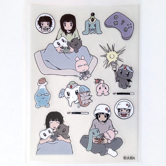 VIDEOGAME NIGHT STICKERS – JUBA
