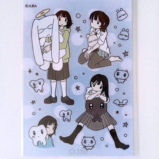 PLUSHIE HUGS STICKERS – JUBA