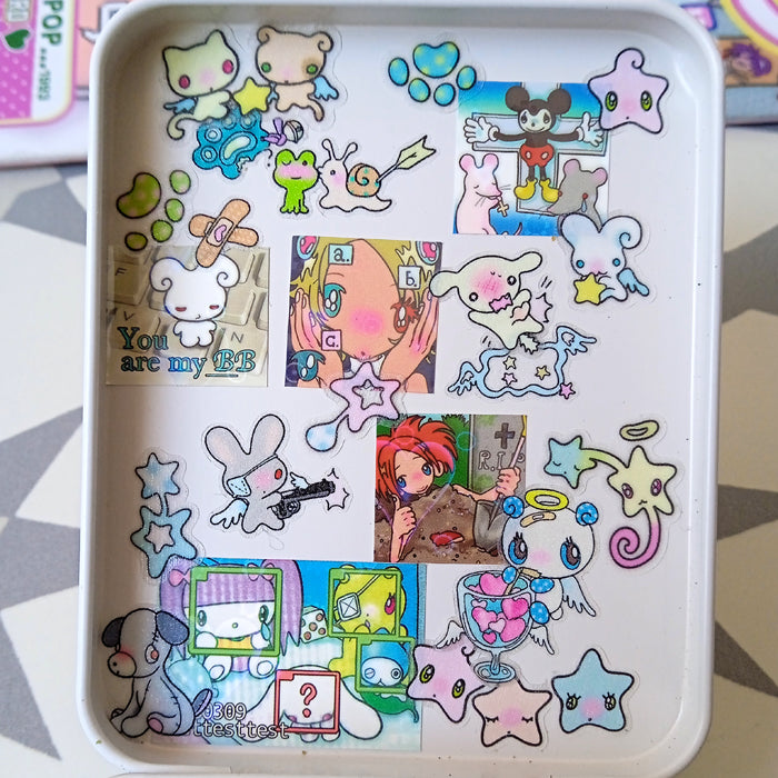 CAPTCHA VORTEX STICKERS – SUNONEBIRD