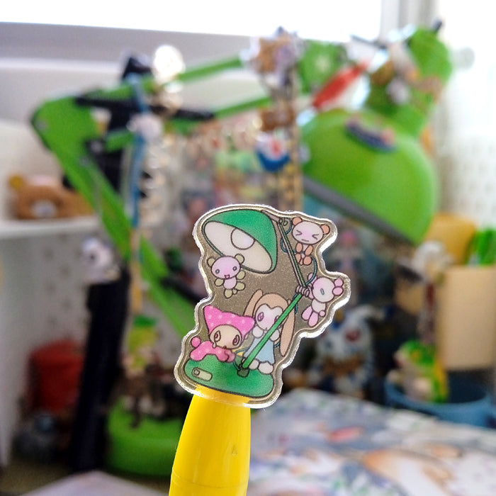 PLUSH TOY DEPENDENCY 3D STICKERS – SUNONEBIRD