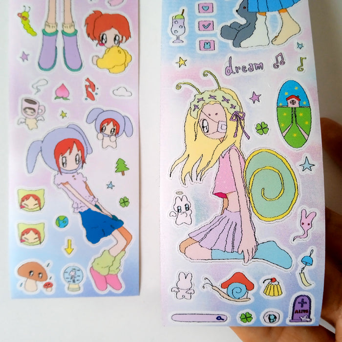 SNAIL HOUSE STICKERS