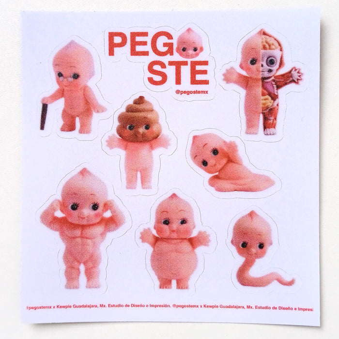 FREAKY KEWPIES STICKERS – PEGOSTE
