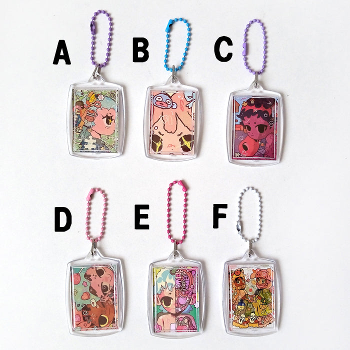 PORTRAIT KEYCHAINS – LEMONBOY