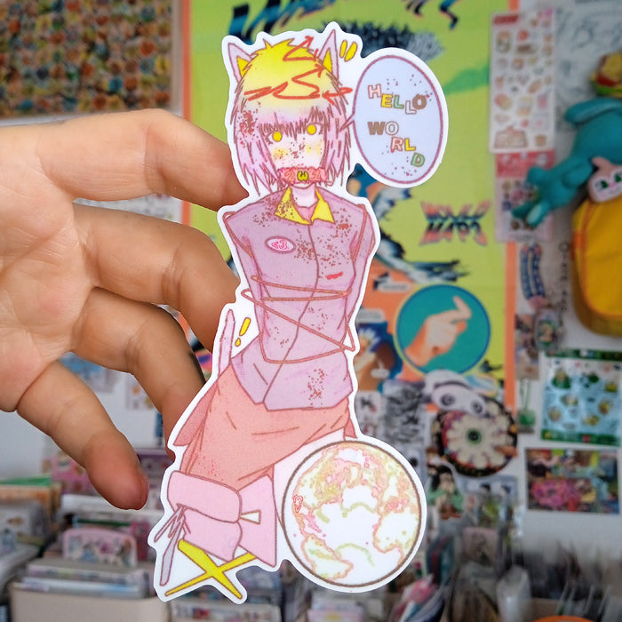 HELLO WORLD STICKERS – 9CIRCA9