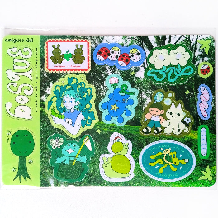 AMIGUES DEL BOSQUE STICKERS – TOMBOI CLUB