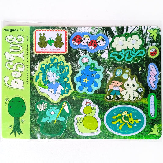 AMIGUES DEL BOSQUE STICKERS – TOMBOI CLUB