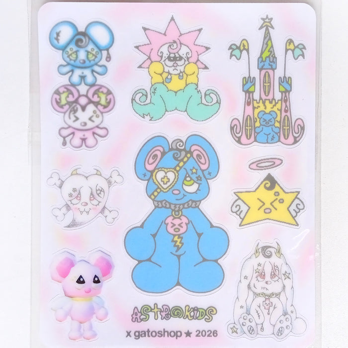 SOFT PUNK REALM STICKERS – ASTROKIDS