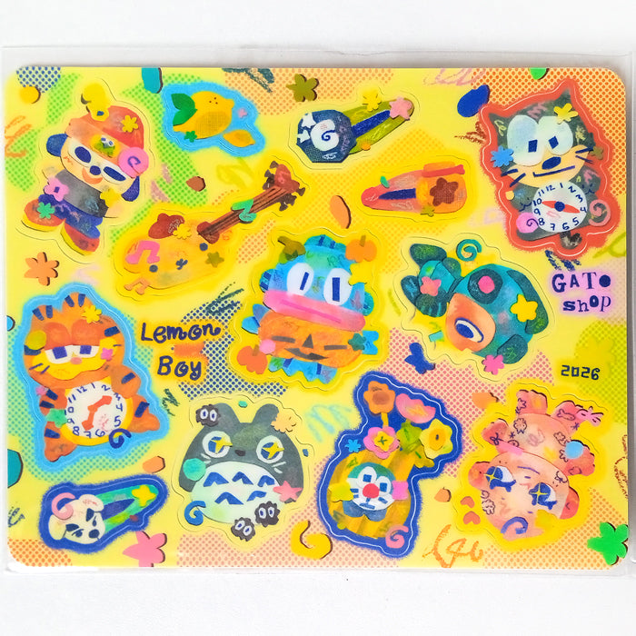 PAPERCUT CHARACTERS STICKERS – LEMONBOY