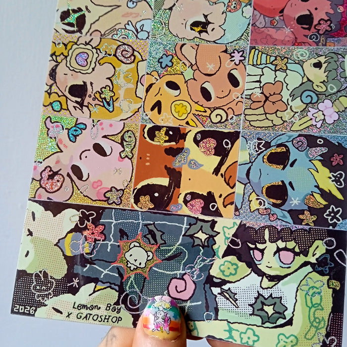 CHARACTER SELECT STICKERS – LEMONBOY