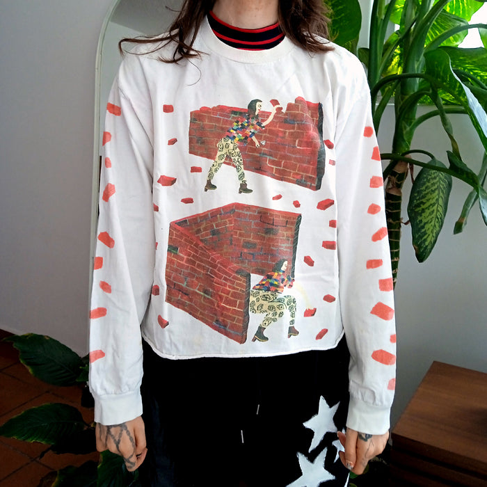 TARA BOOTH LONG SLEEVE (SIZE M) ★ CLOSET SALE