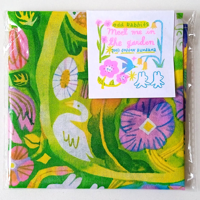 MEET ME AT THE GARDEN SCARF – ODDRABBITS