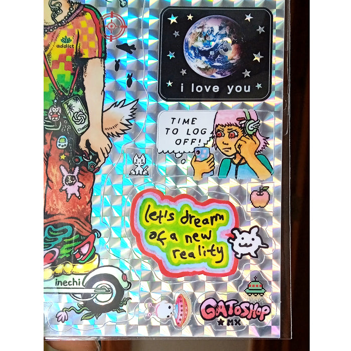 THE FUTURE SUCKS STICKERS – INECHI