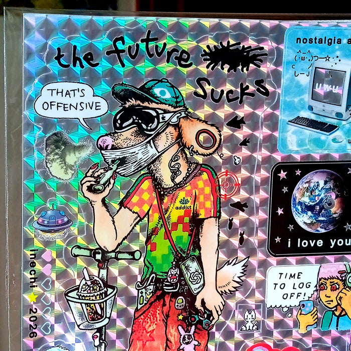 THE FUTURE SUCKS STICKERS – INECHI