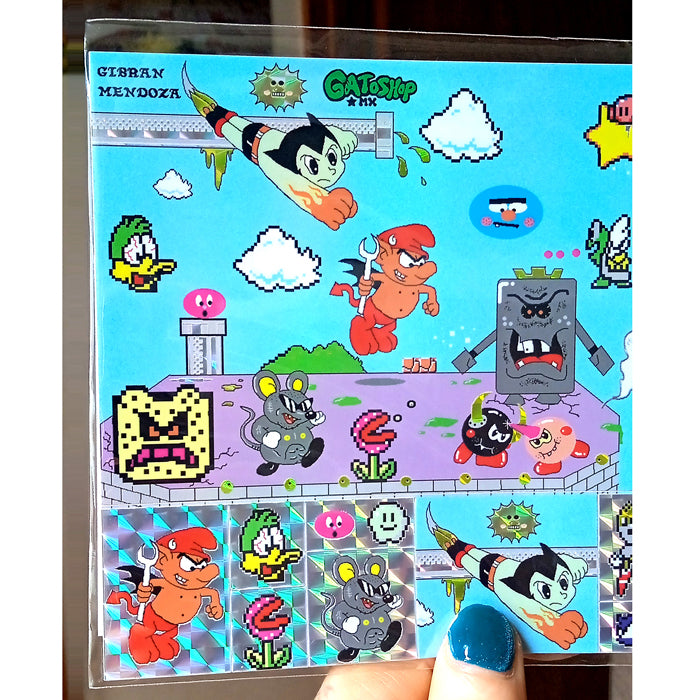 GAME START STICKERS – GIBRAN MENDOZA
