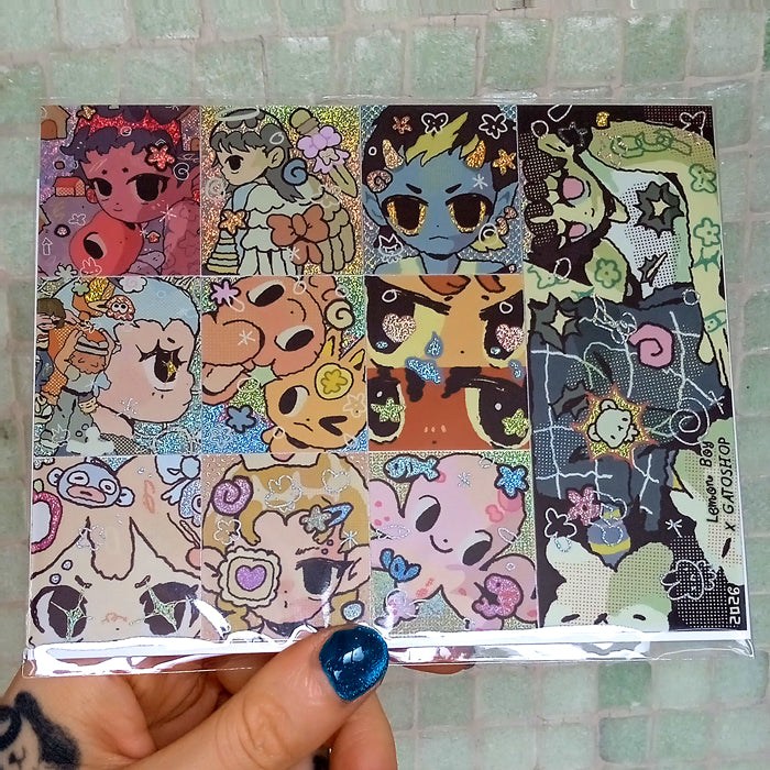 CHARACTER SELECT STICKERS – LEMONBOY