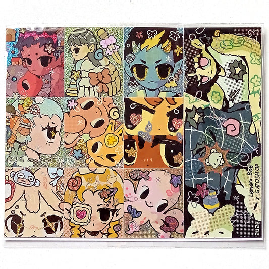 CHARACTER SELECT STICKERS – LEMONBOY