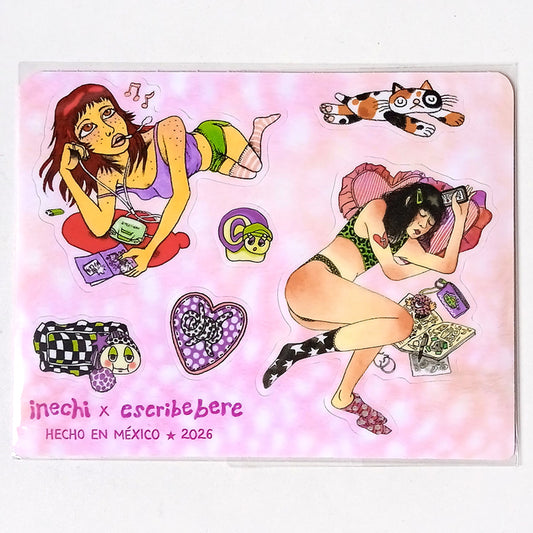 INECHI x ESCRIBERE STICKERS