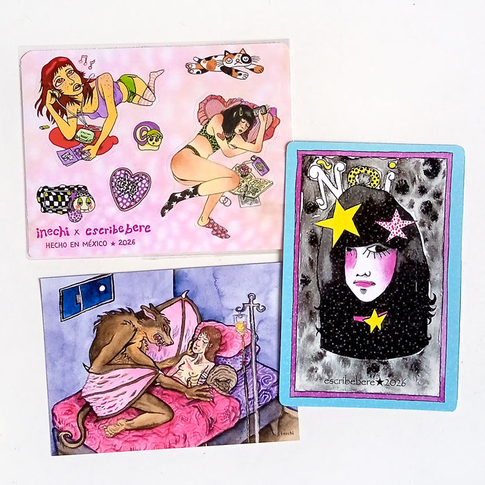 INECHI x ESCRIBERE STICKERS