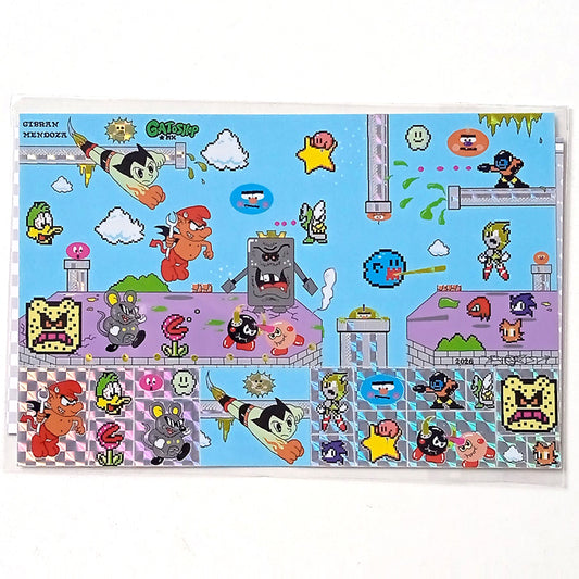 GAME START STICKERS – GIBRAN MENDOZA