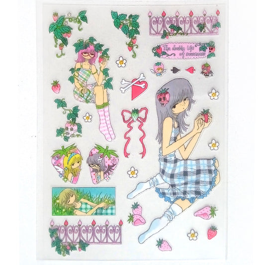 ROTTEN STRAWBERRIES STICKERS – OOOCTOPUS