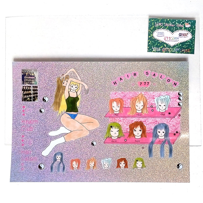 HAIR SALON STICKERS – NIPTONG