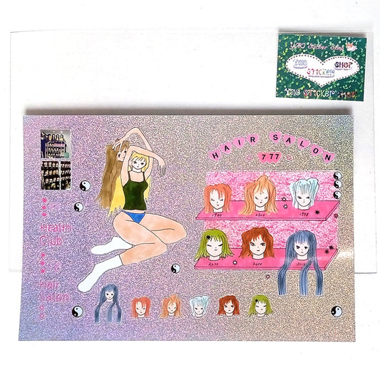 HAIR SALON STICKERS – NIPTONG