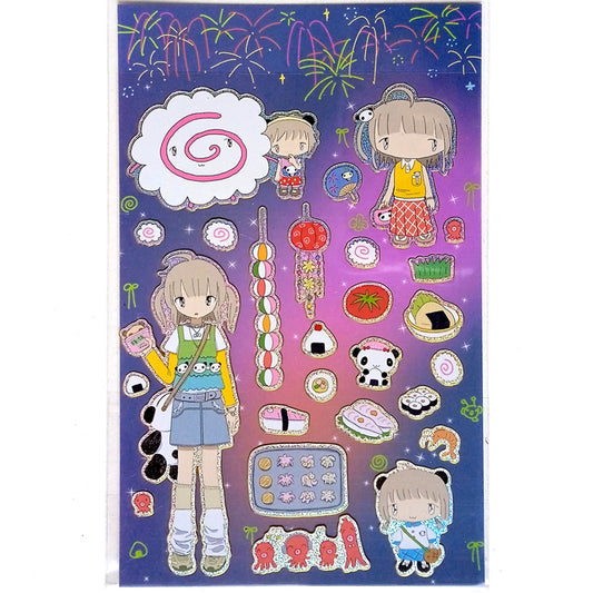 SUMMER FESTIVAL STICKERS