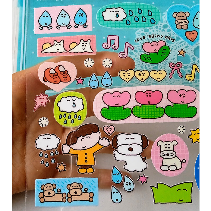 LOVE RAINY DAYS STICKERS – XUAN