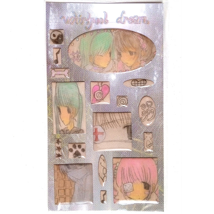 WHIRPOOL DREAM ★ EYE PATCH 3D STICKERS – NEMONY