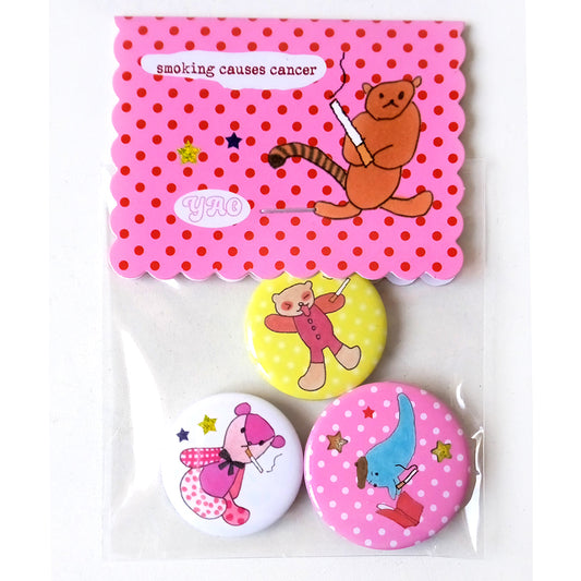 SMOKING PINS ★ BEARS – NIPTONG