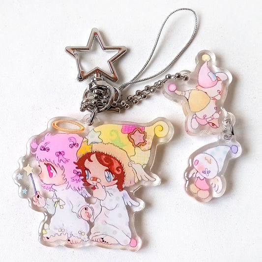 LULLABY ★ ANGELS  KEYCHAIN – OLIWA